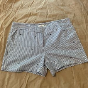 Vineyard Vines Seersucker Shorts with Whale Logo.  Worn once, great condition!